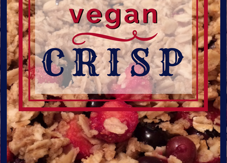 Easy Vegan Crisp Recipe | cassiecreley.com
