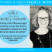 Q&A with Kelly J. Aalseth “Living with Fibromyalgia has been a way for God to constantly remind me that he is my place of safety, that I can trust Jesus with my unknown future.” Interview on fibromyalgia, trusting God with uncertainty, and building a supportive community. (Invisible Illness Visible Worth Interview Project) | cassiecreley.com