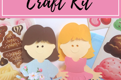 Craft Kits Paper Dolls and Stickers