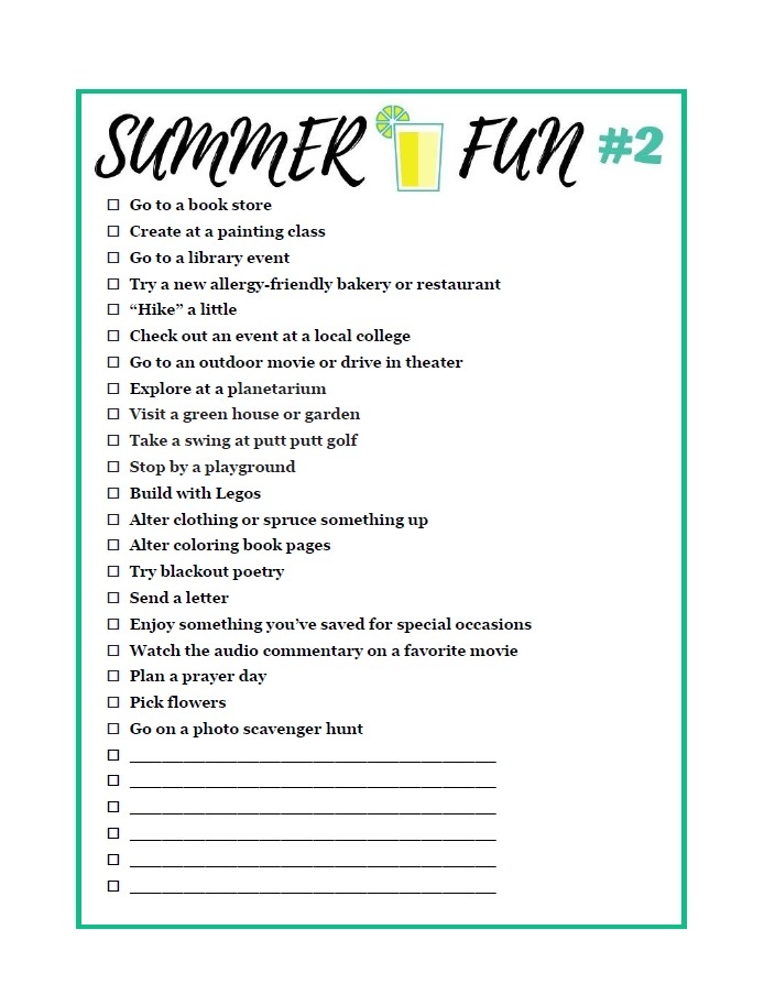 Uncompressed Preview of Summer Printable 2 for Blog