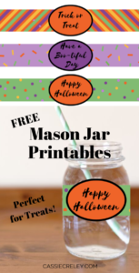 Halloween Printables—Mason Jar Labels - Starlight Through The Storm ...