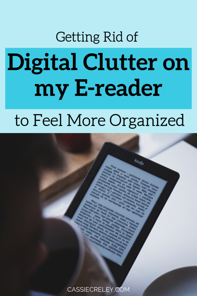 I love finding ways to organize that are manageable with chronic illness. I don’t know about you, but digital clutter can be just about as annoying as physical clutter for me. Here’s how I got my ereader tidied up.