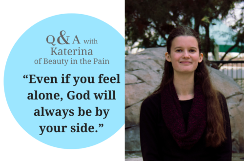 Q&A with Katerina of Beauty in the Pain “Even if you feel alone, God will always be by your side.” Interview on chronic illness, life with CMT (neuromuscular disease), the gift of compassion, and seeing God’s faithfulness. (Invisible Illness Visible Worth Interview Project) | cassiecreley.com