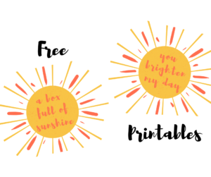 Send A Box of Sunshine + Free Card Printables - Starlight Through The ...