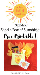 Send A Box of Sunshine + Free Card Printables - Starlight Through The ...