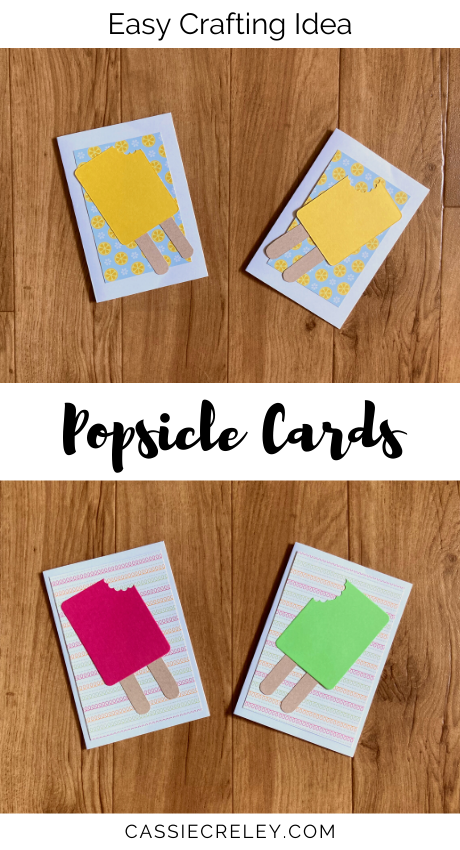 Popsicle Cards DIY