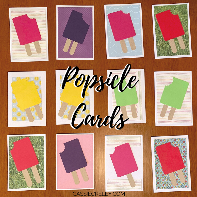 Popsicle Cards Finished