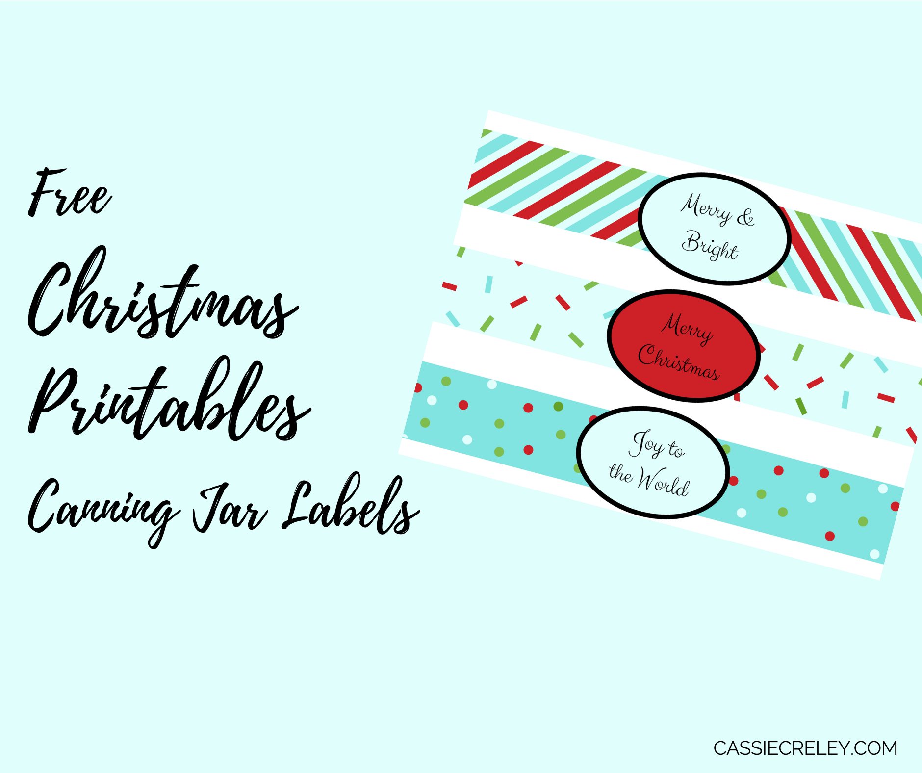 Free Printable Christmas Labels!  Christmas printable labels, Free  printable christmas labels, Free christmas labels