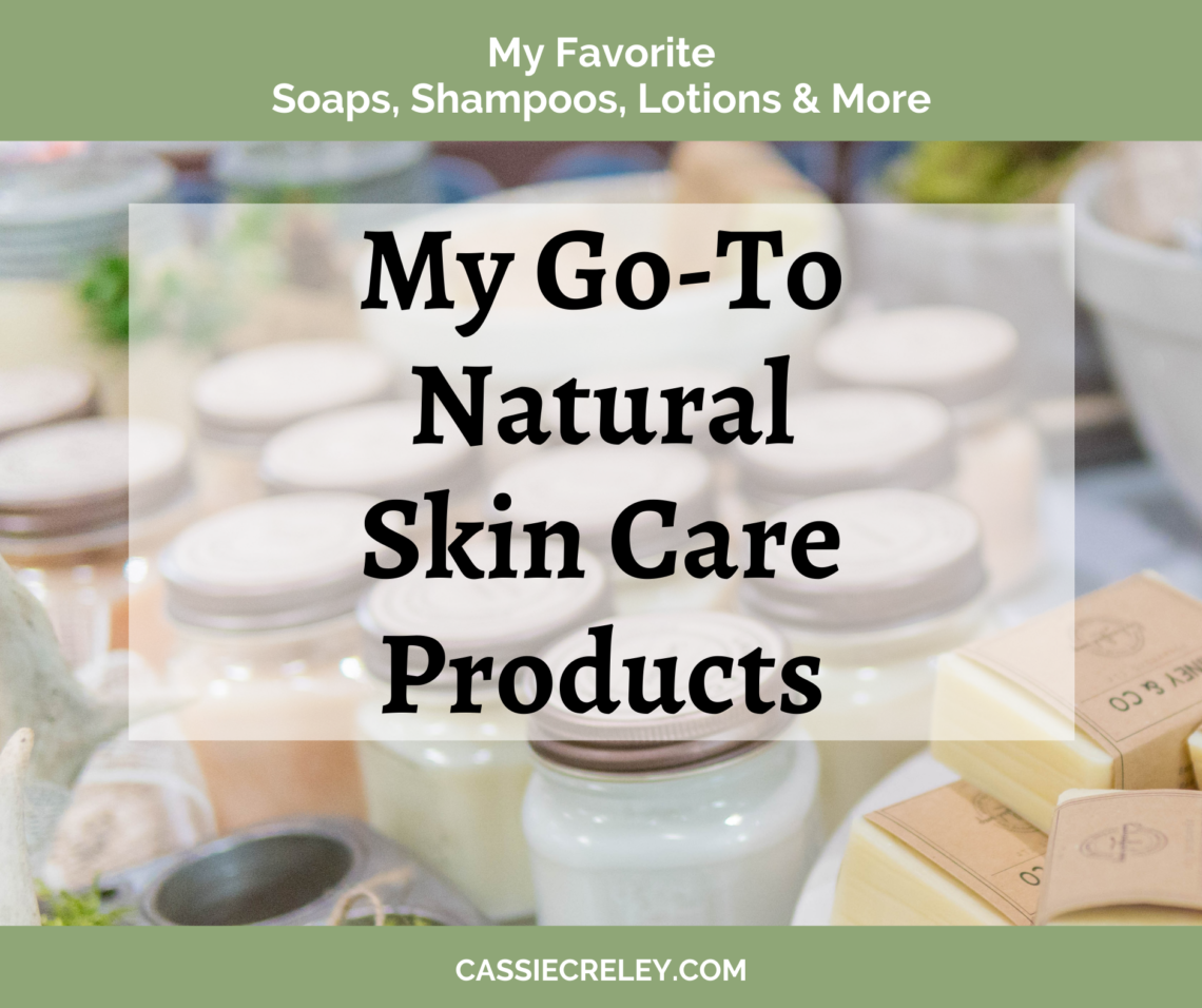 My Go To Natural Skin Care Products – My favorite soaps, shampoos, conditioners, lotions, lip balms, toothpaste, dry shampoo, and more. These are the products I use because they’re free of common toxins, which is essential due to my asthma, allergies, fibromyalgia and chemical sensitivity.